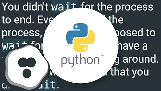 Killing shell True process results in ResourceWarning subprocess is still running