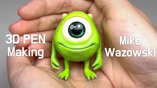 [Full] 3D펜으로 몬스터 대학교 마이크 와조스키 만들기!