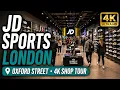 Inside JD Sports Oxford Street London - 4K SHOP TOUR
