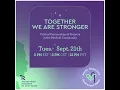 Together we are Stronger Critical Partnerships and Projects in the Medical Community
