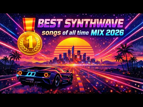 🥇 BEST SYNTHWAVE songs of all time MIX 2026