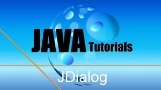 Java Tutorial JDialog German