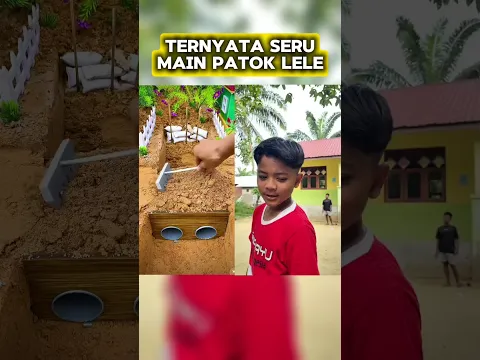 KESERUAN MAIN PATOK LELE PART 1 ‼️ #asmr #satisfying #fyp