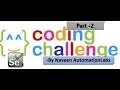 Selenium Coding Challenge - Part 2 Naveen AutomationLabs
