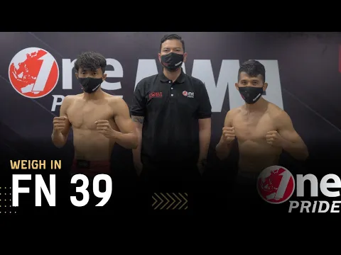 Bermain Cantik! M Kadafi VS Brian Lawitan || Weigh In One Pride MMA FN 39