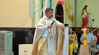 "REFLETIR SOBRE O NOSSO BATISMO" - Homilia do Padre Silvio César - P.S.F.