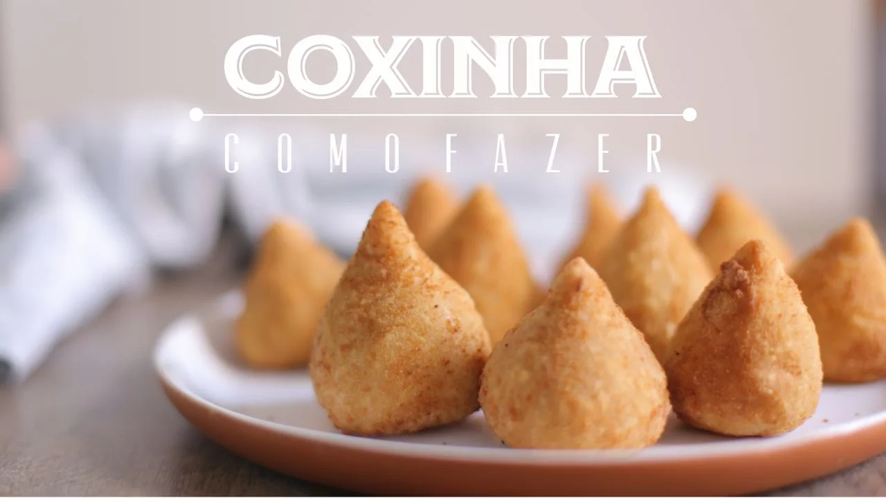 COMO FAZER COXINHA DE FRANGO RECEITA 136 TORRADA TORRADA