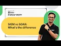 SIEM vs SOAR What s the difference Shield Classroom Log360