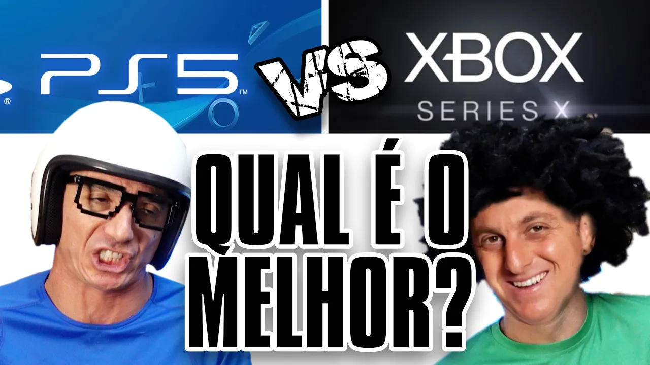 PS5 Vs XBOX Series X Qual é o Melhor? Irmãos Piologo Games