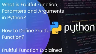 What is Fruitful Function How to Define Fruitful Function Fruitful Function Explained