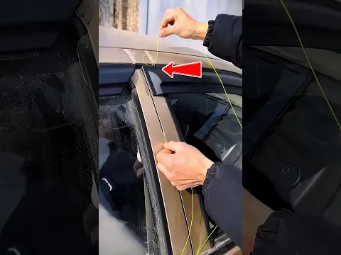Trik Sederhana Membuka pintu Mobil yang Terkunci 😱‼️