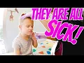 Busby Flu VLOG Mommy Down Too