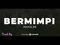 Bermimpi – Mahalini | KARAOKE AKUSTIK - FEMALE KEY