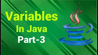 Java Tutorial How to Create Variable in Java Programming Variable in Java Part-3 Java Variable