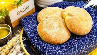 مطبخ ام وليد/ خبز الكوشة سميد و فرينة باسهل طريقة و نتيجة خفيف تحفة 🥰😋😍.