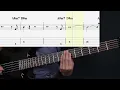 Enjambre - Somos ajenos (Bass Cover/ Tabs + Partitura + Acordes)