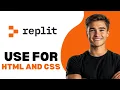 How To Use Replit For HTML And CSS 2025