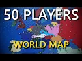 50 PLAYERS in Roblox Conquer The World WW2