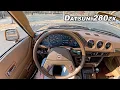 1979 Datsun 280ZX by Nissan - Driving the Japanese Manual Inline 6 POV Binaural