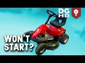 World s Smallest 30 Riding Mower Won t Start and it was free