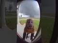 Poor Monkey Caught in a TORNADO?! #animal #sora2 #monkey #tornado