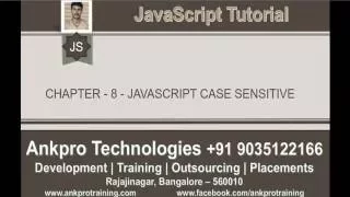 JavaScript for beginners - Chapter 8