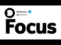 Focus Synonyms Similar Words