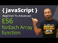 javascript bangla tutorial 70 forEach for vs forEach