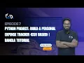 Python Project Build a Personal Expense Tracker CSV Based Bangla Tutorial