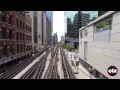 CTA Ride the Rails Pink Line in Real Time