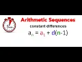 Arithmetic Sequences - 5 min
