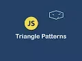 triangle patterns in javascript