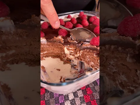 Торт без выпечки,из простых продуктов… #рецепты #торт #безвыпечки #вкусно #быстро