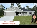 Ocala FL New Construction Home Tour Spacious Kitchen Open Floor Concept