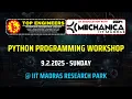 PYTHON PROGRAMMING WORKSHOP TOP ENGINEERS 9 2 2025