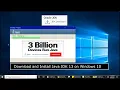 How to Download Install Java JDK 13 on Windows 10