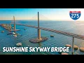 Sunshine Skyway Bridge Rest Area Prices Fishing Pier Florida Weather in October 4K Travel Guide