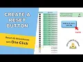 Reset All Checkboxes in Excel with One Click Create a Refresh Button