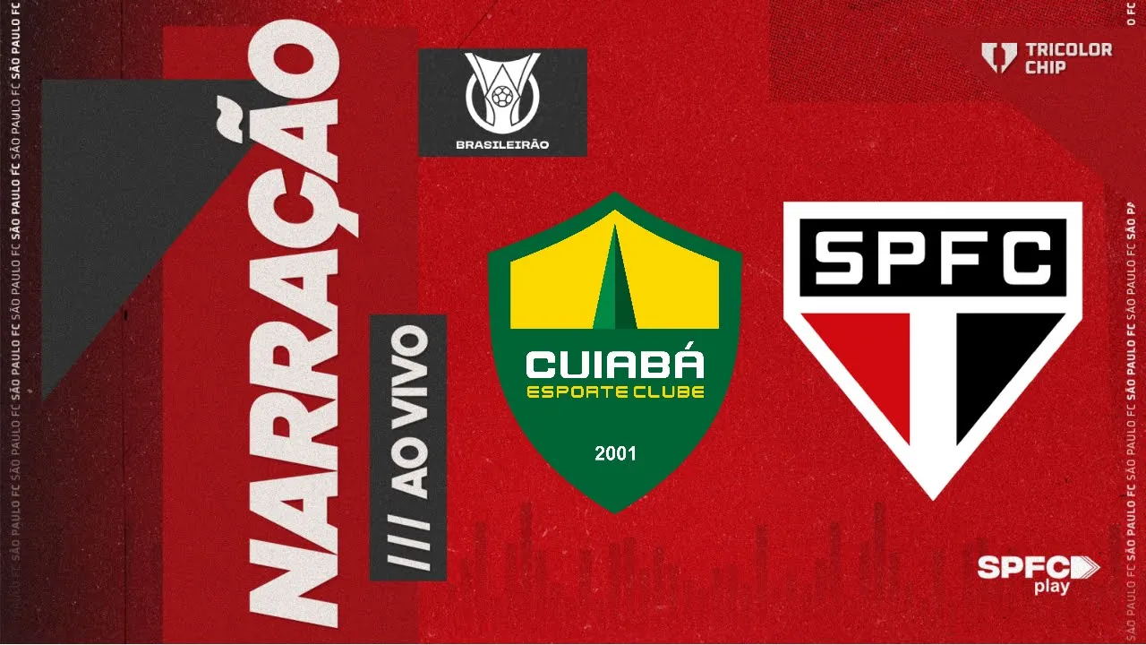 BRASILEIRÃO | CUIABÁ X SÃO PAULO | SPFC PLAY
