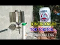 cara membuat kincir angin tok tok tok dari kaleng bear brand @irwana23