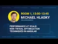 Non-trivial optimization techniques in Angular by Michael Hladky Armada JS 2023