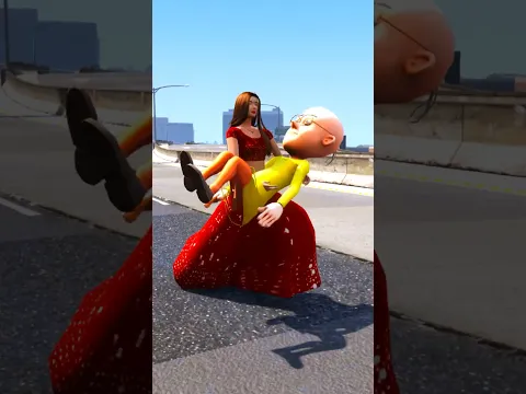 GTA V : MOM SAVING FATHER PATLU 🥺#shorts