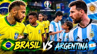 Brasil vs Argentina - Clássico na Copa América 🏆