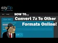 How To Convert 7Z to Other Format Step-by-Step Guide