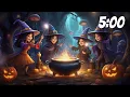 Download Lagu HALLOWEEN 5 MINUTE TIMER with MUSIC \u0026 ALARM