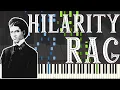 James Scott - Hilarity Rag 1910 Ragtime Piano Synthesia