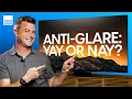 Anti-Glare vs Glossy OLED Samsung Glare-Free Treatment Tested