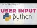 Learn The BASICS User Input in Python Ilonggo-English Version Part 2
