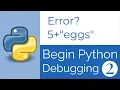 Python Pseudo-Code Debug