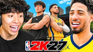 Ray & Tyrese Haliburton TAKE OVER The Park in NBA 2K27!